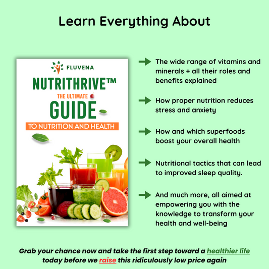 NutriThrive™ - Your Personal Guide To A Healthier Life